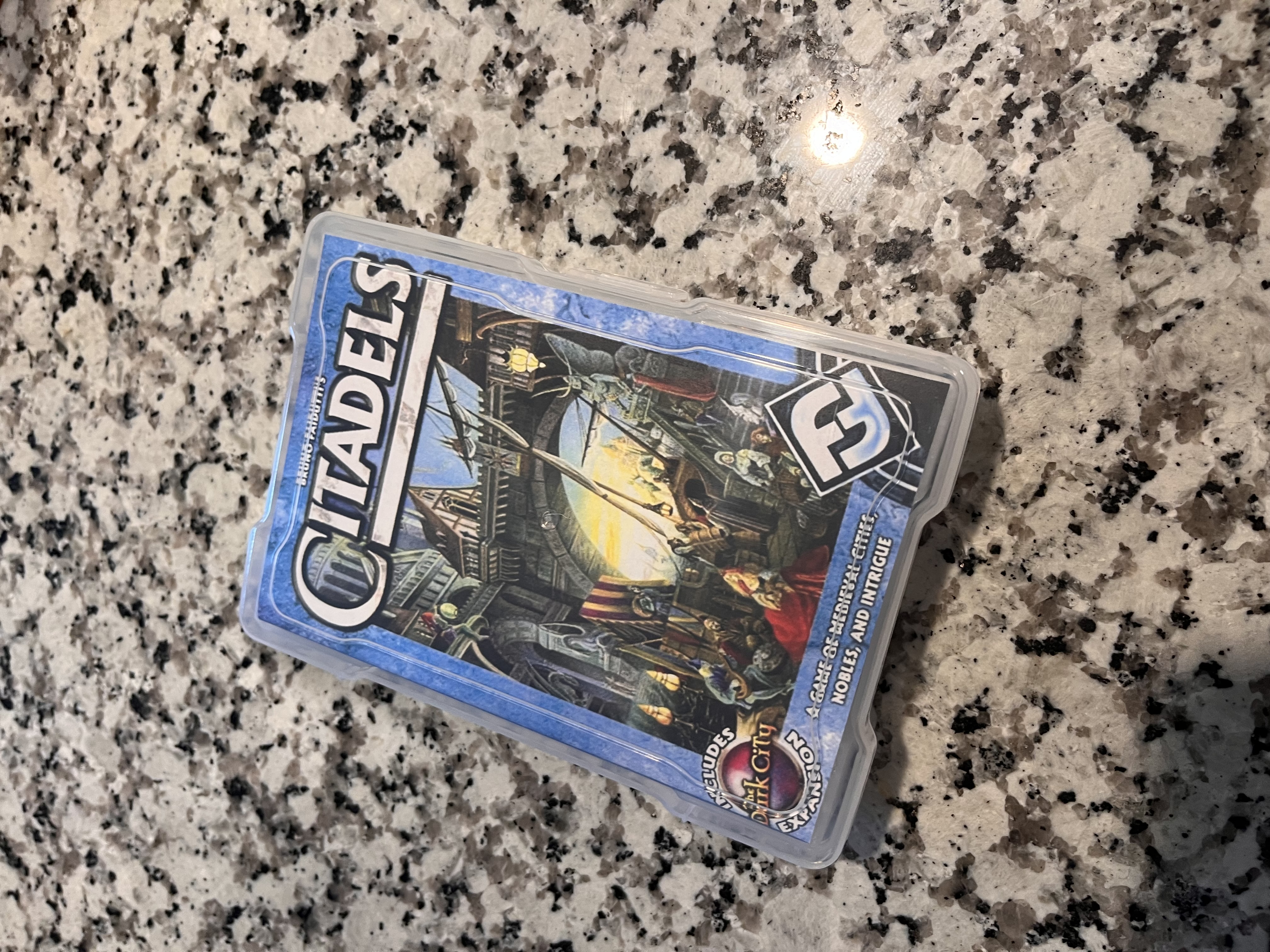 Citadels Photo Caddy Board Game Insert