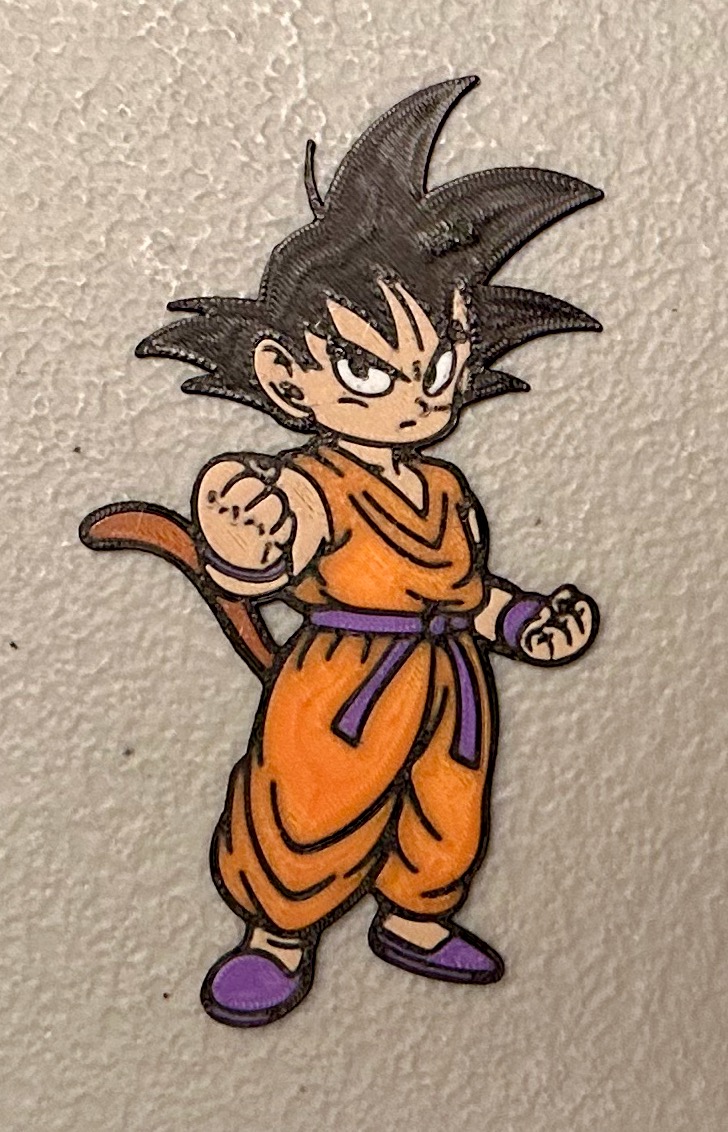Multicolor Gohan Magnet