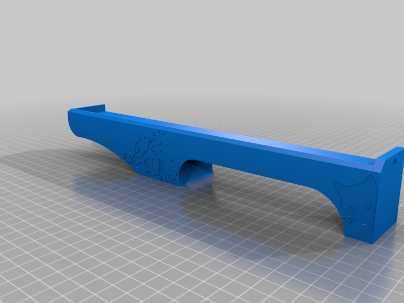Miniatura 7 do modelo 3D Cat Shelf