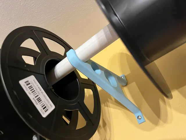 Spool Curtain Rod Bracket