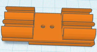 3D Printable Journal Clip - Eraser & Pencil Holder by Josh