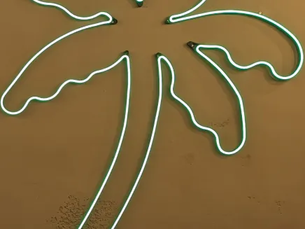 Palm Tree LED Sign