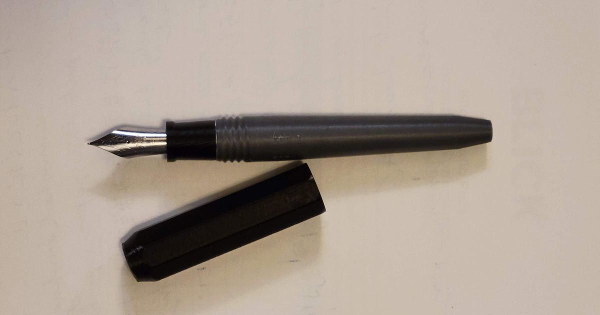 Jinhao X159 Fountain Pen - Rugged Clipless by Crafter64 | Download free STL  model | Printables.com