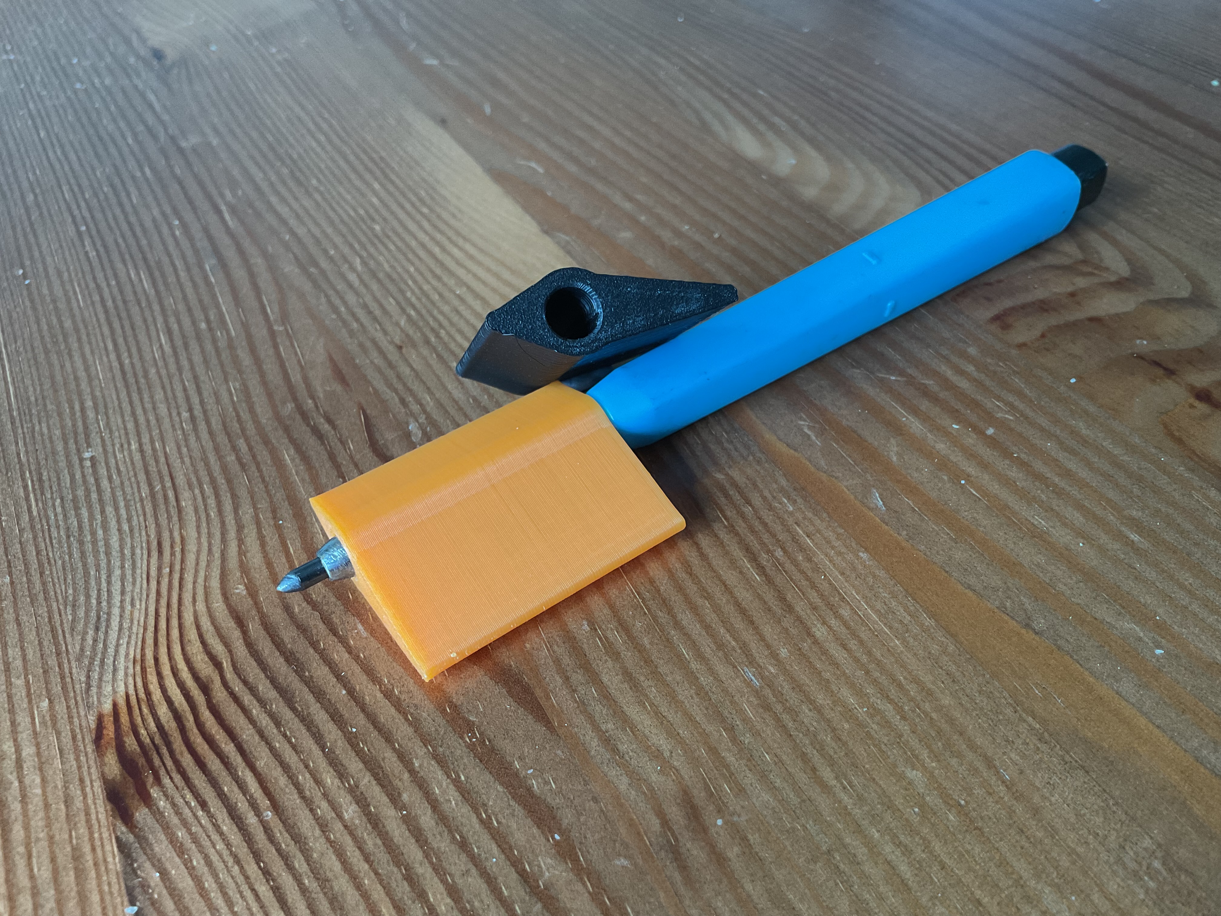 Corner Scribing tool for OX Pencil