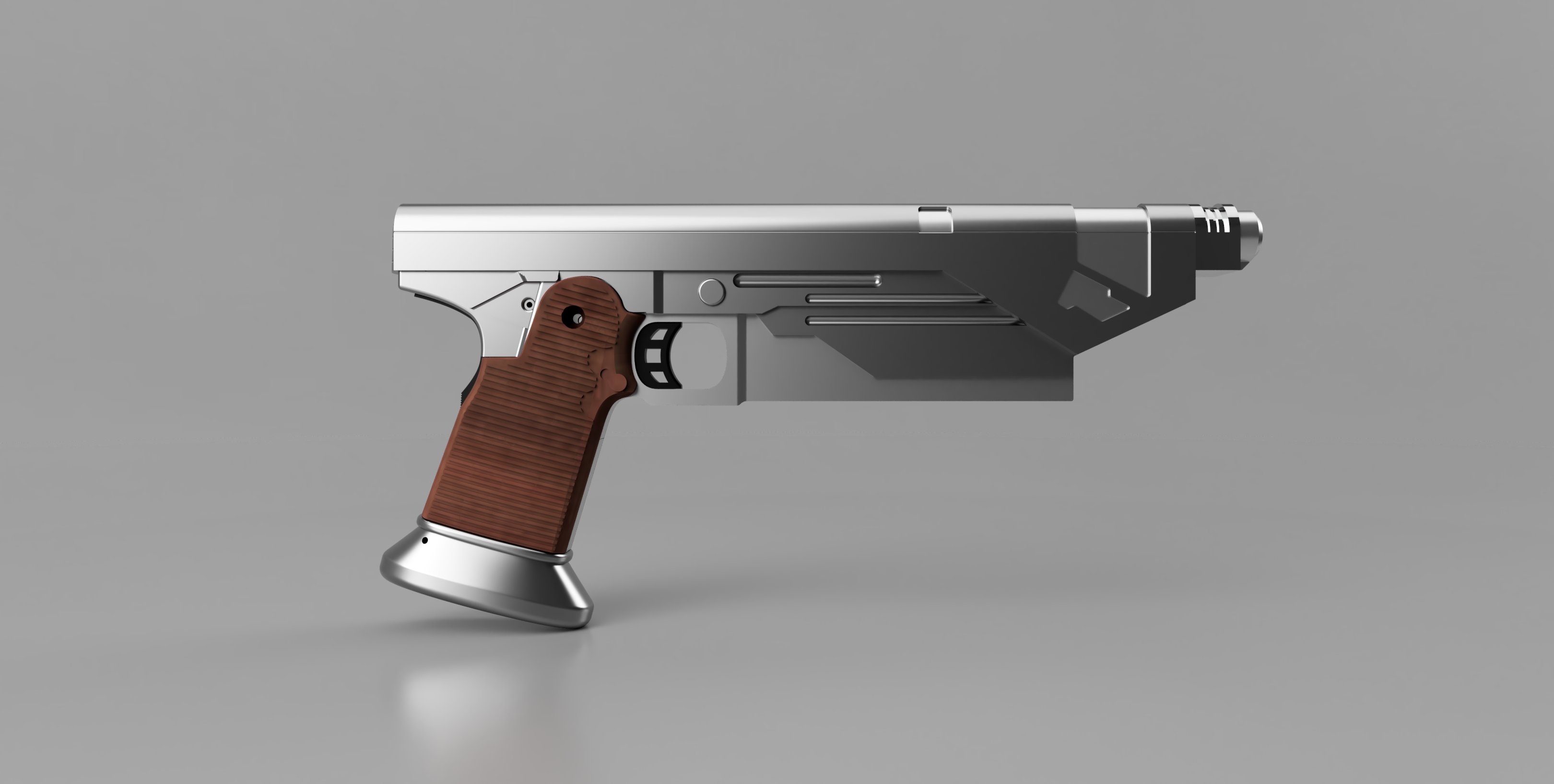 Westar35 blaster pistol with light and sound effects by Gary