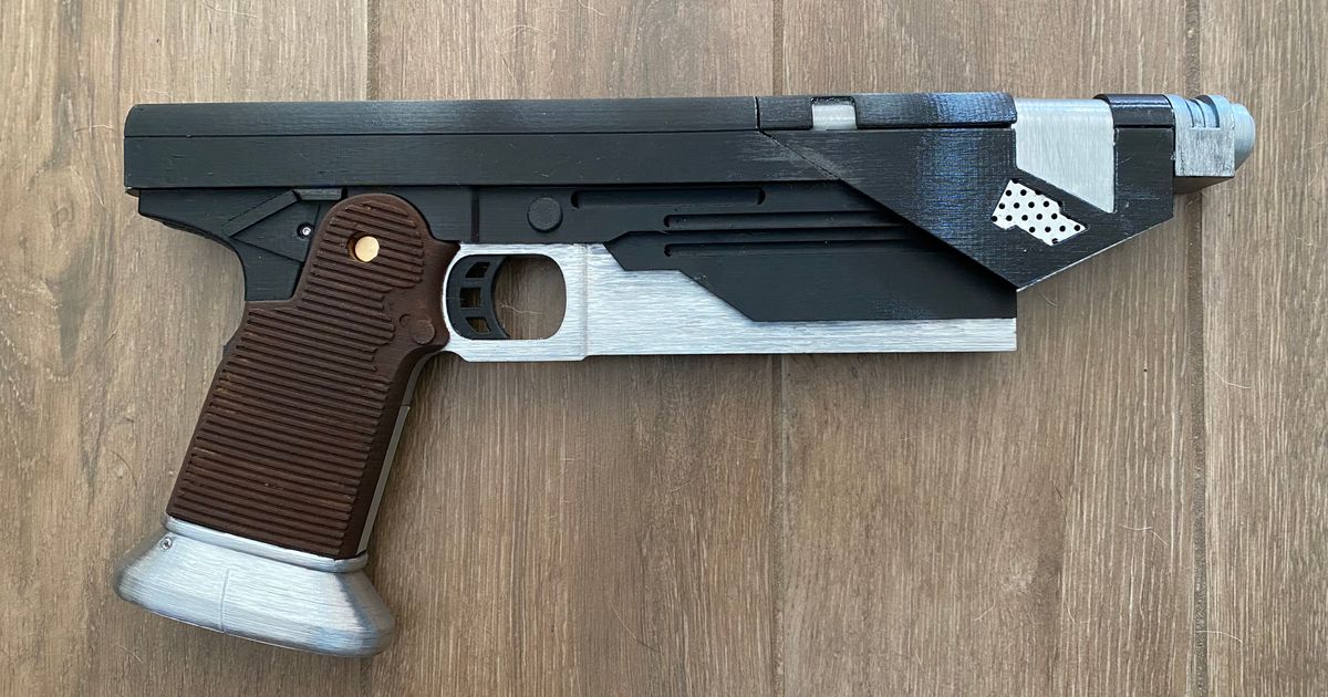 Westar-35 blaster pistol with light and sound effects by Gary 