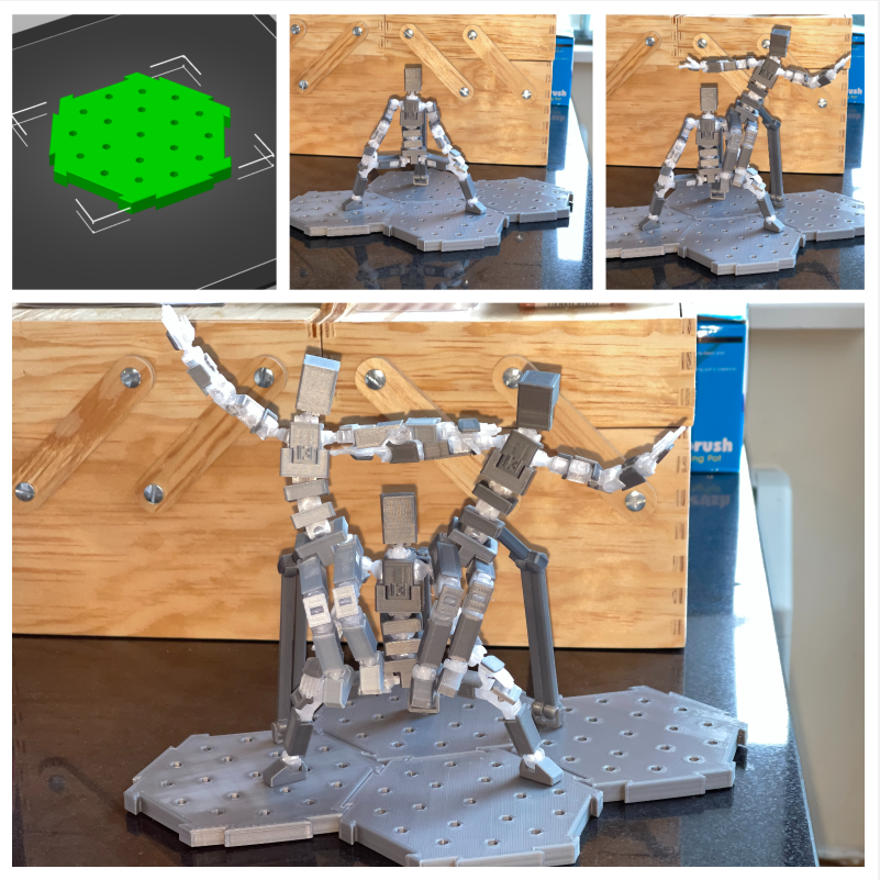 Modular Display Base for Lucky 13