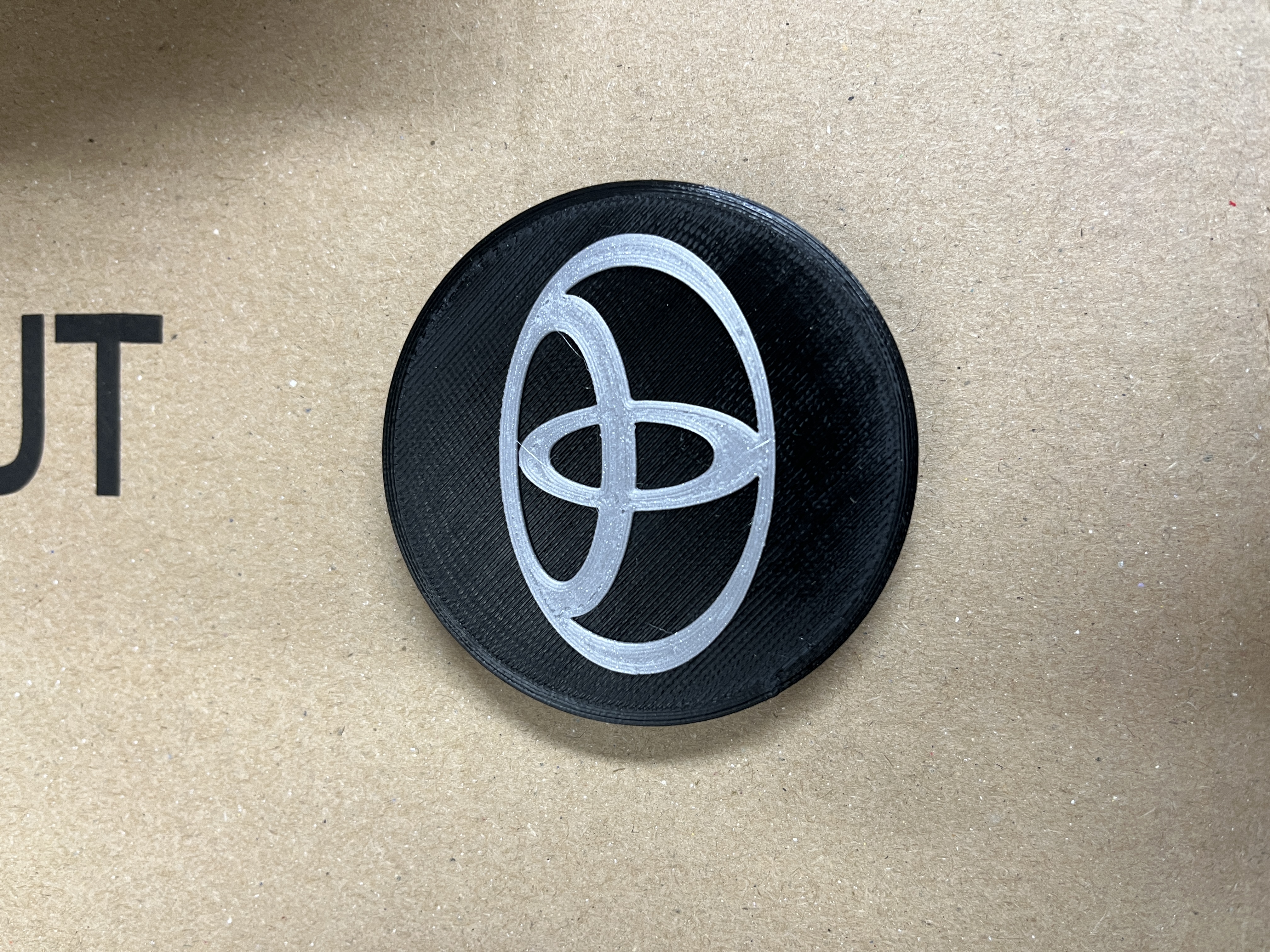 Toyota wheel center cap