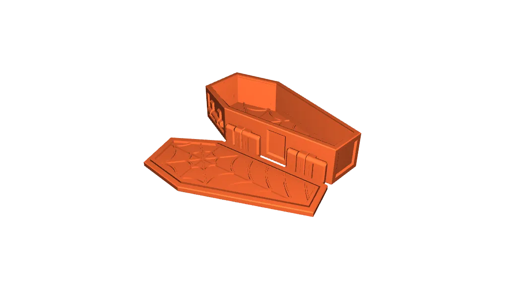 Creepy Coffin Box by Clockspring | Download free STL model
