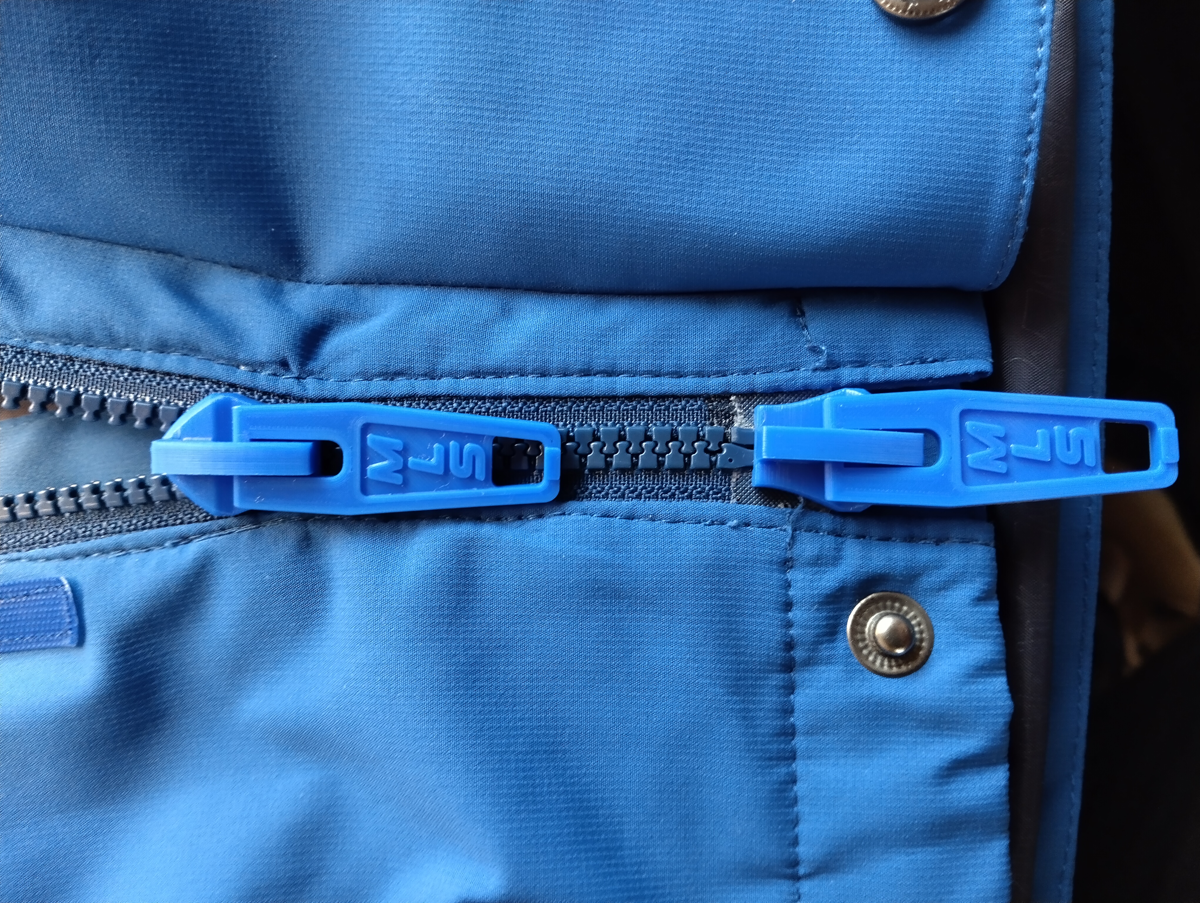 Zipper Slider for #5 two-way-Zippers - Reißverschluss Schieber für 2-Wege Reißverschlüsse 5mm