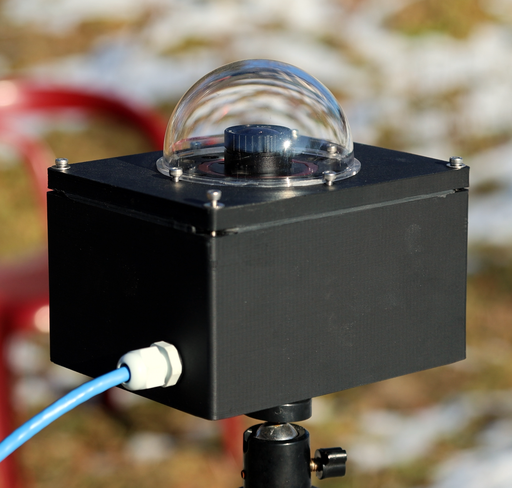 All-Sky Housing Box for Raspberry Pi and ZWO Cam