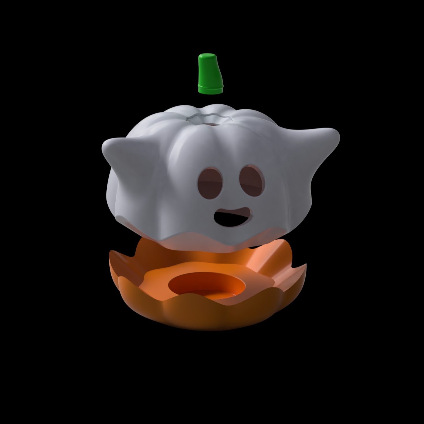 Miniatura 3 do modelo 3D Ghost Pumpkin