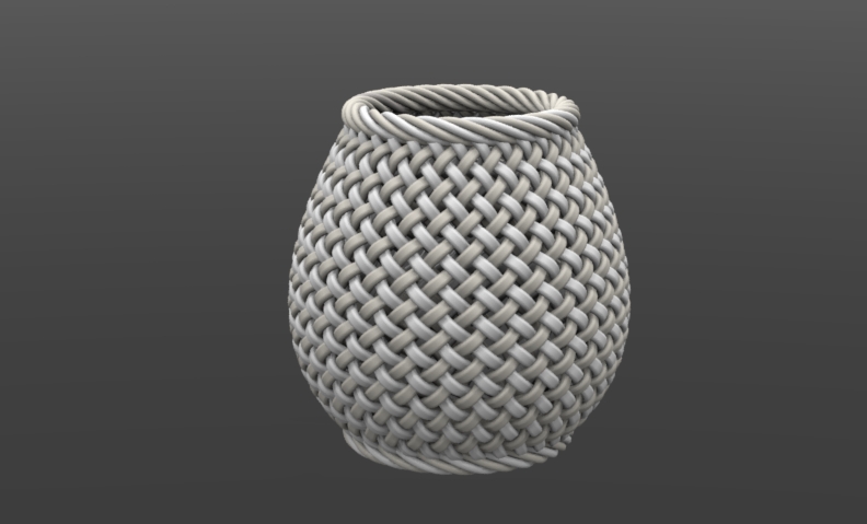 Woven vase