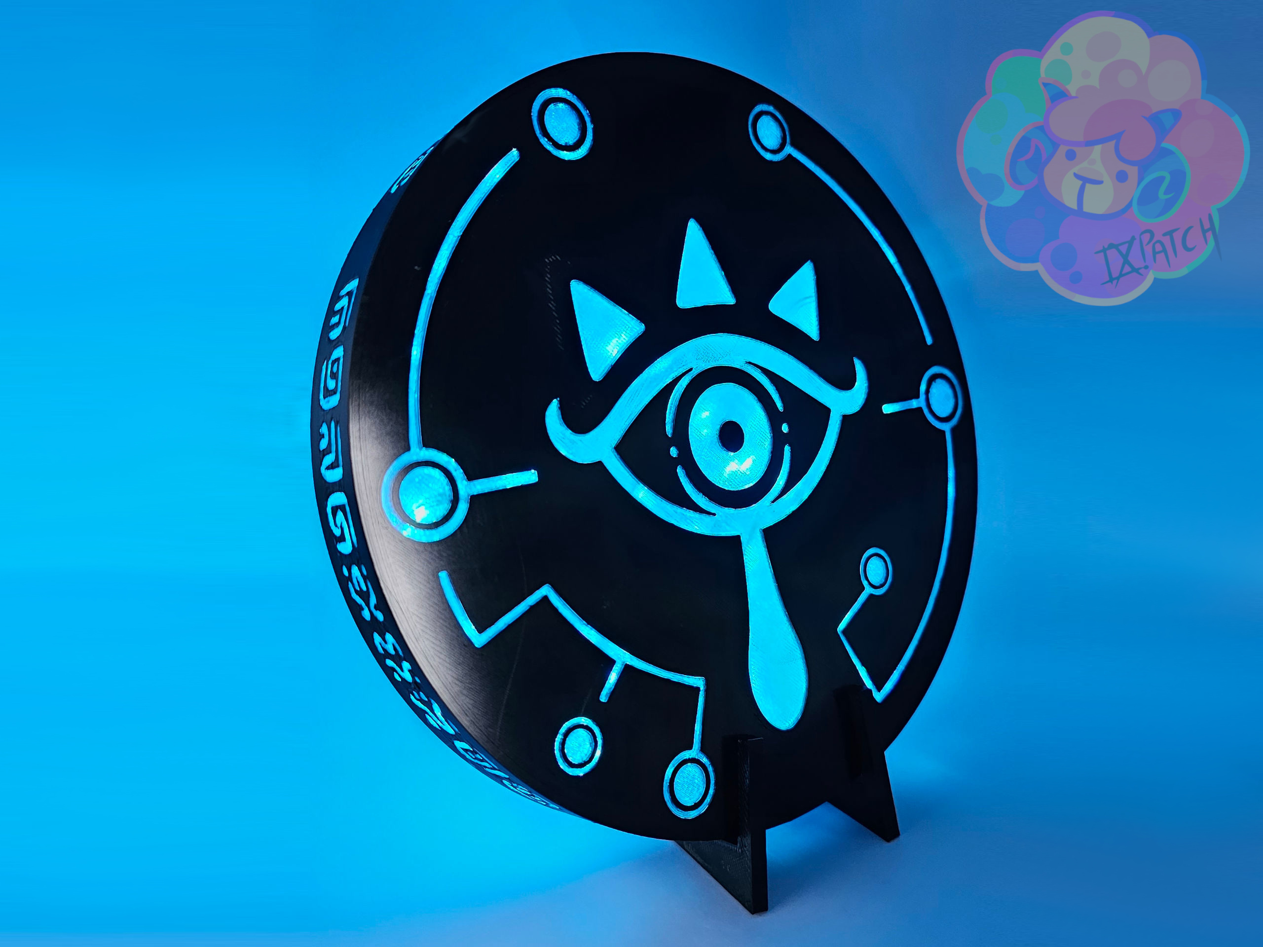 Sheikah Eye Lamp (Zelda Breath of the Wild Fanart)