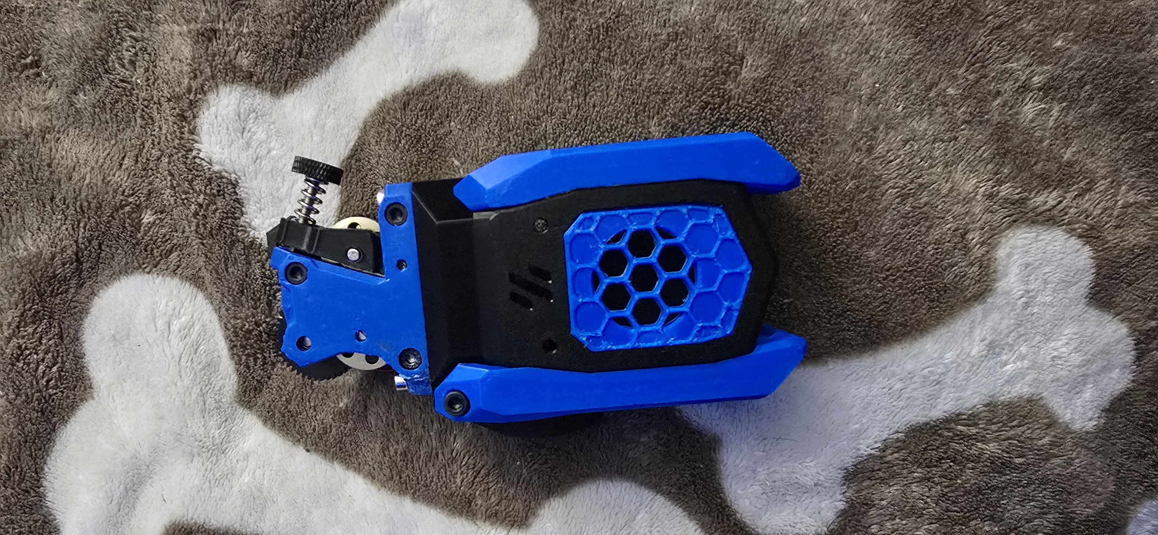 Anthead ProtoXtruder Stealth ProtoXruder 2.0 and ProtoXtruder 2.0 spacer for Leaf Cutter HGX Gear Extruder - sherpa mounting