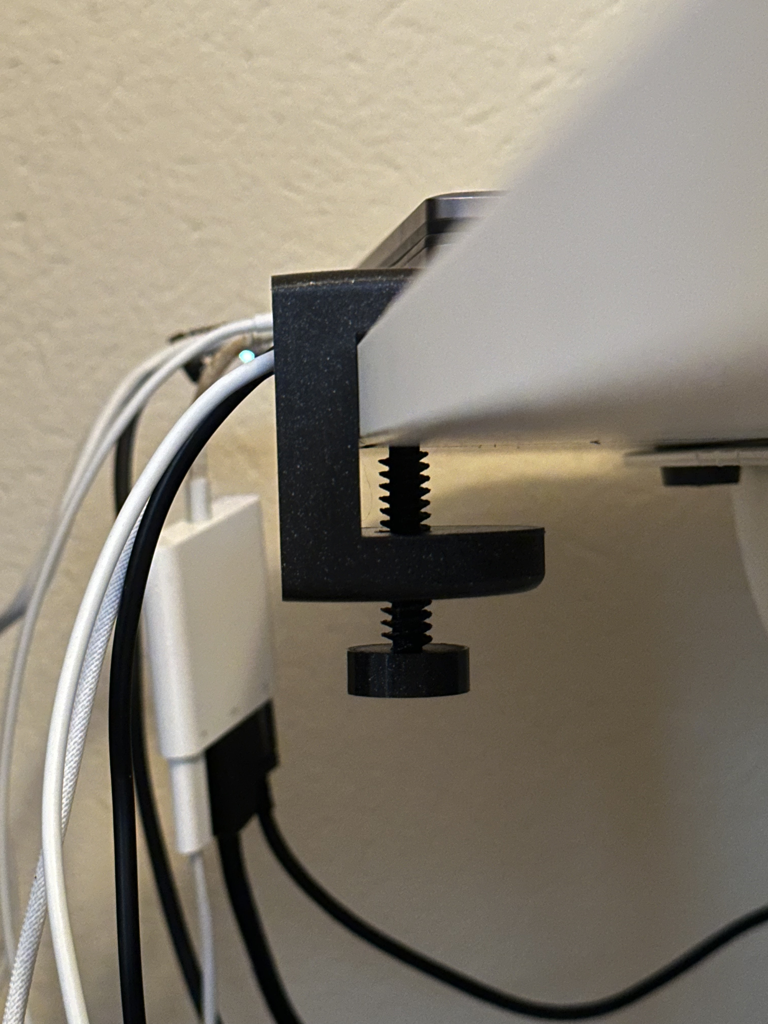 Charging Cable Table Clamp