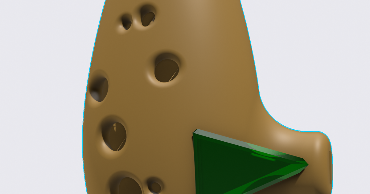 Fairy Ocarina by Exnihilo Prints Download free STL model