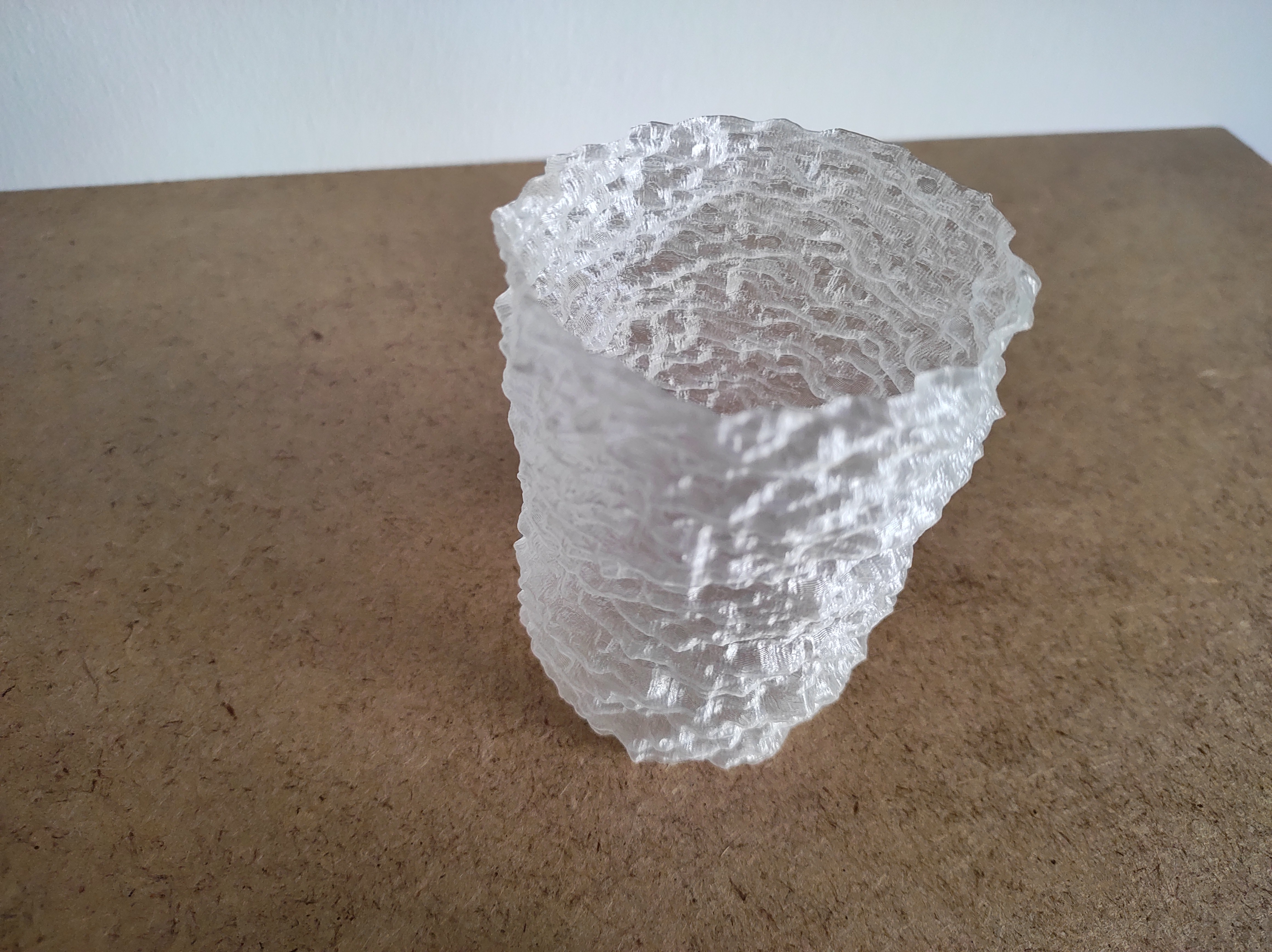 Perlin noise vase