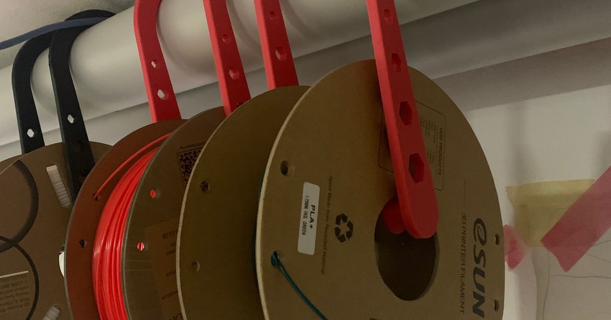 Filament Spool Holder by papaulm | Download free STL model | Printables.com