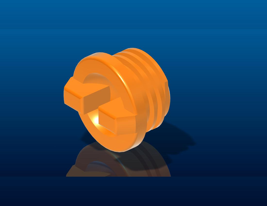 Chainsaw Oil Cap Replacement Part by Javar Download free STL model