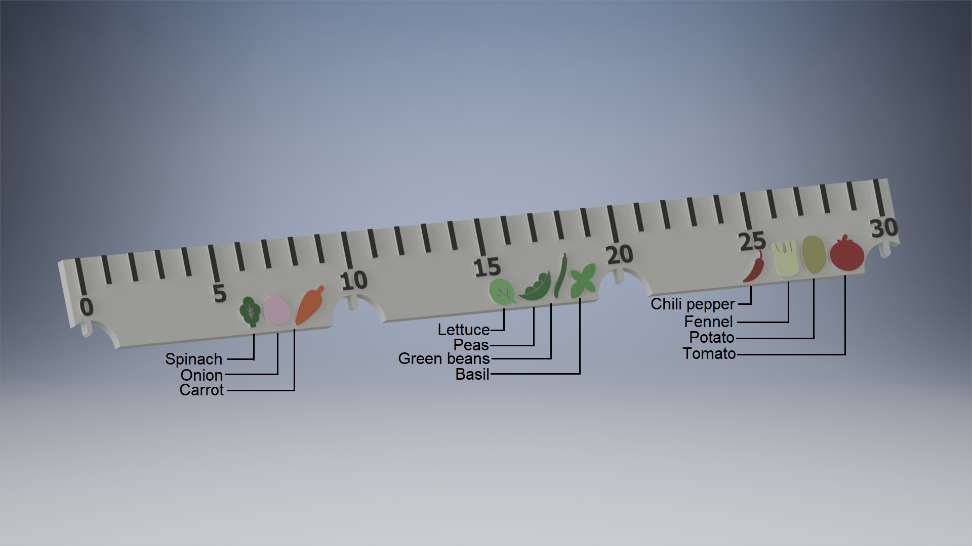 Ruler for seeding — miniatura 3