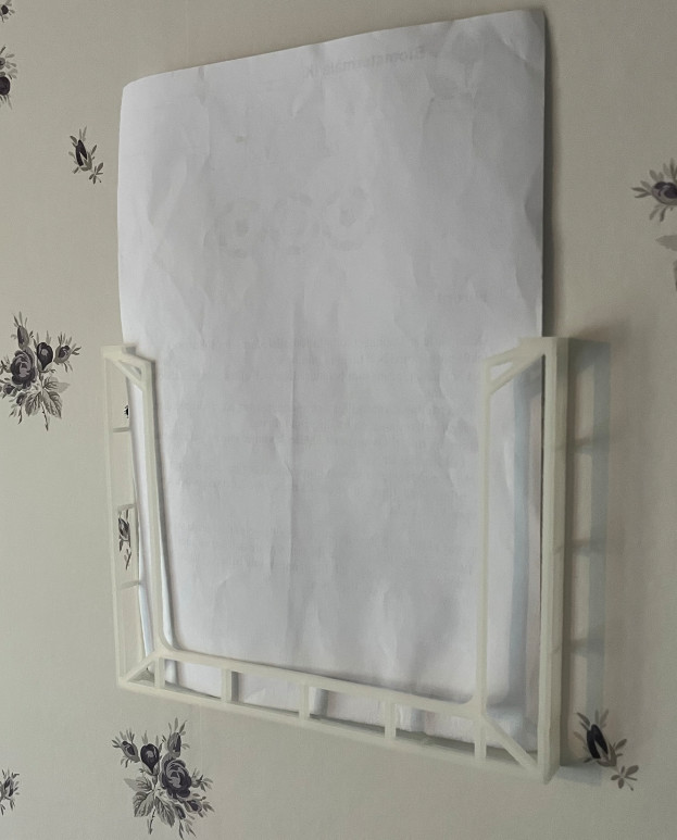 The best A4 paper wall holder by PrintSmtNajs Download free STL model