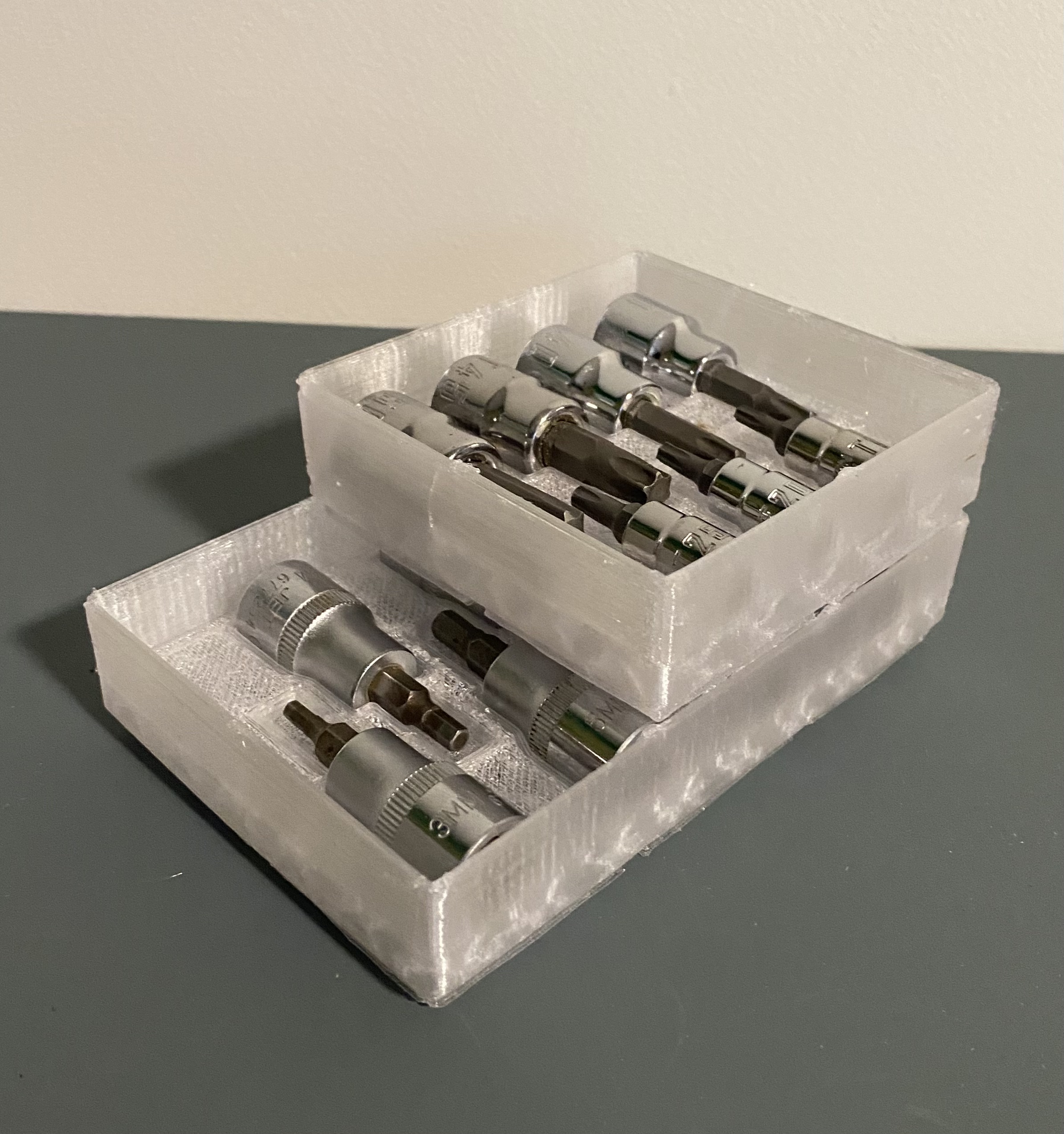 Stackable Gridfinity Toolbox Organizers