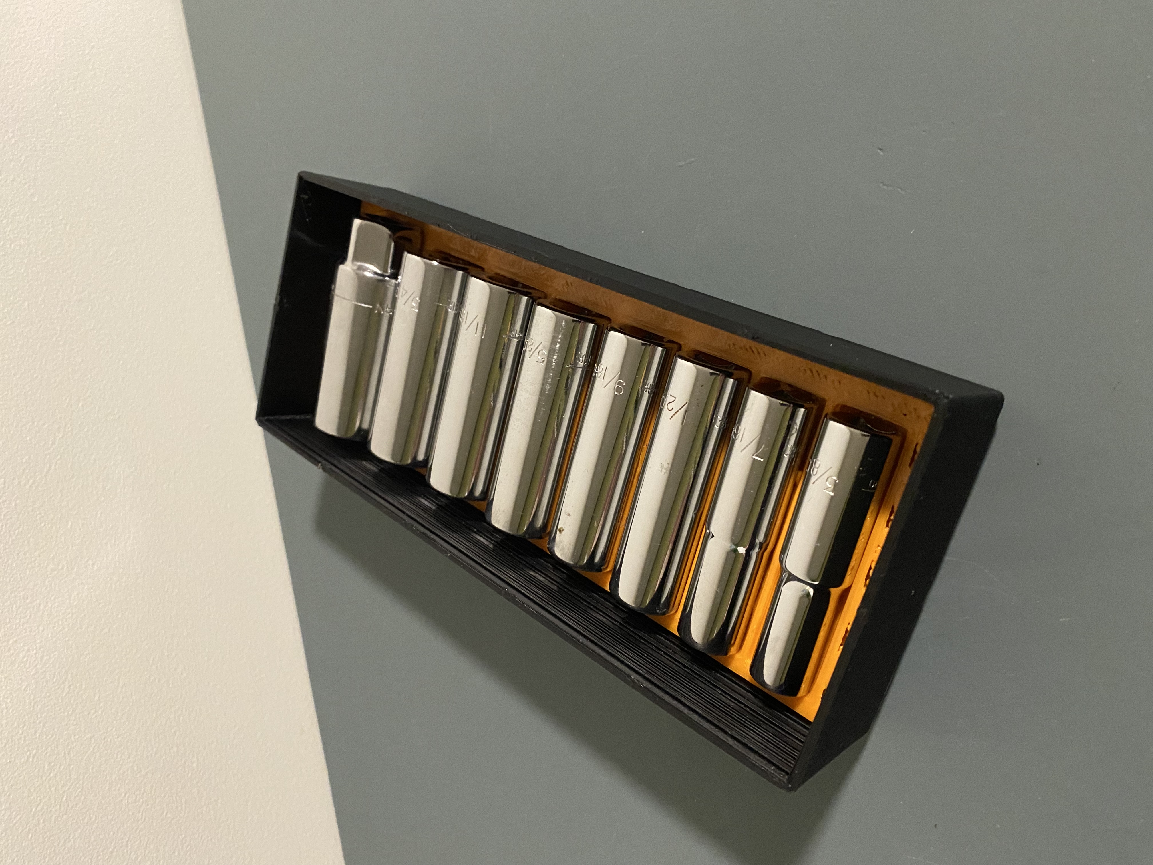 Miniatura 8 do modelo 3D Stackable Gridfinity Toolbox Organizers