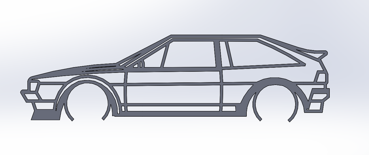 Scirocco 2 silhouette