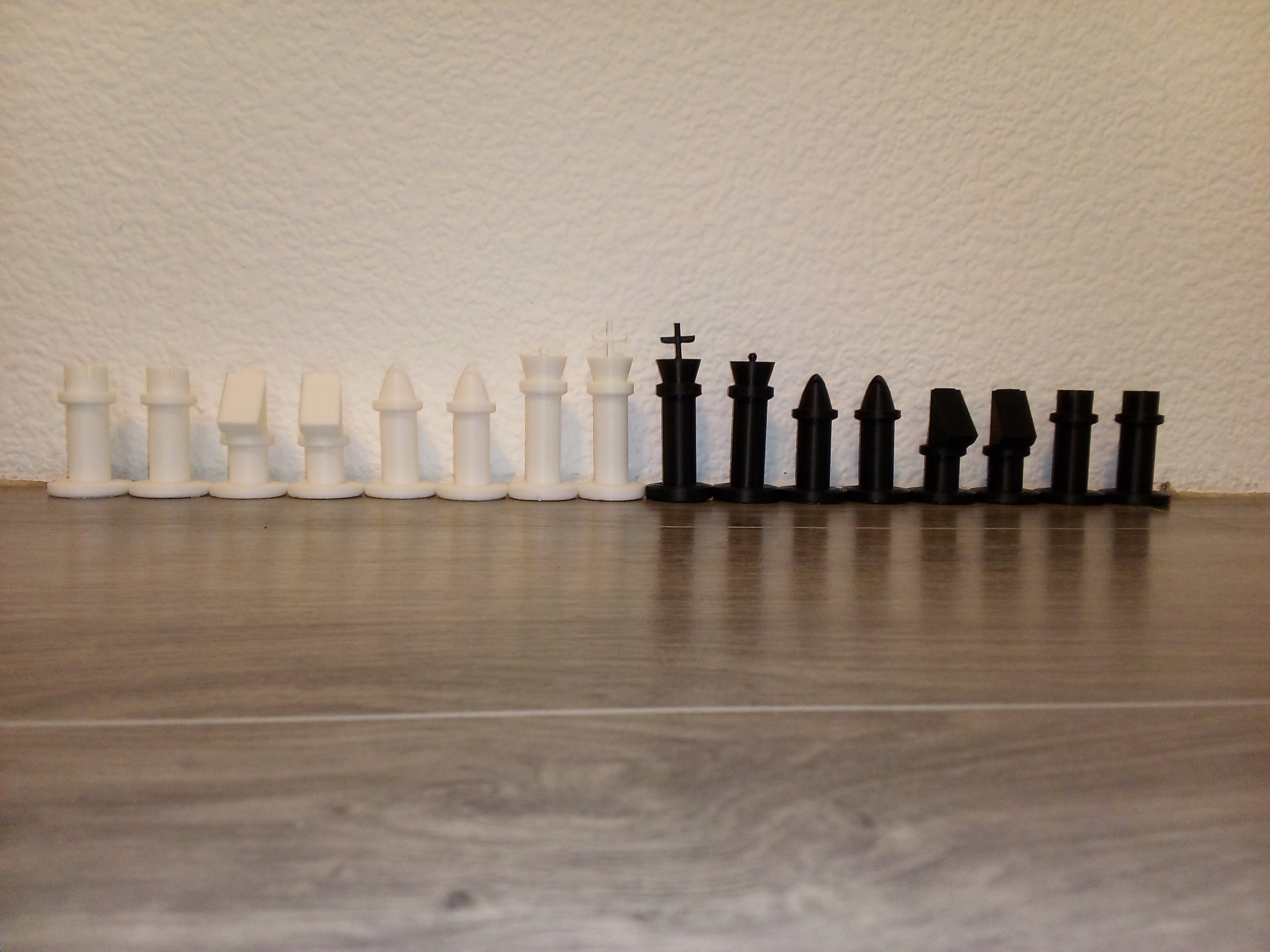 Miniatura 2 do modelo 3D 3D Printed Chess Set