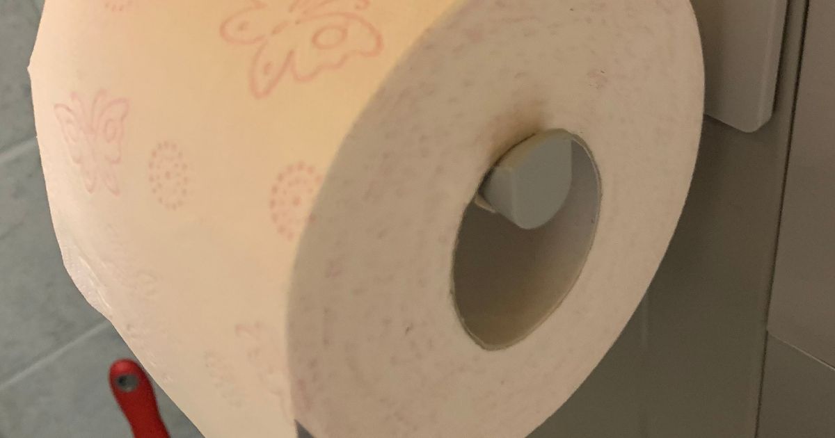 Toilet Paper Holder by gasper3DP Download free STL model