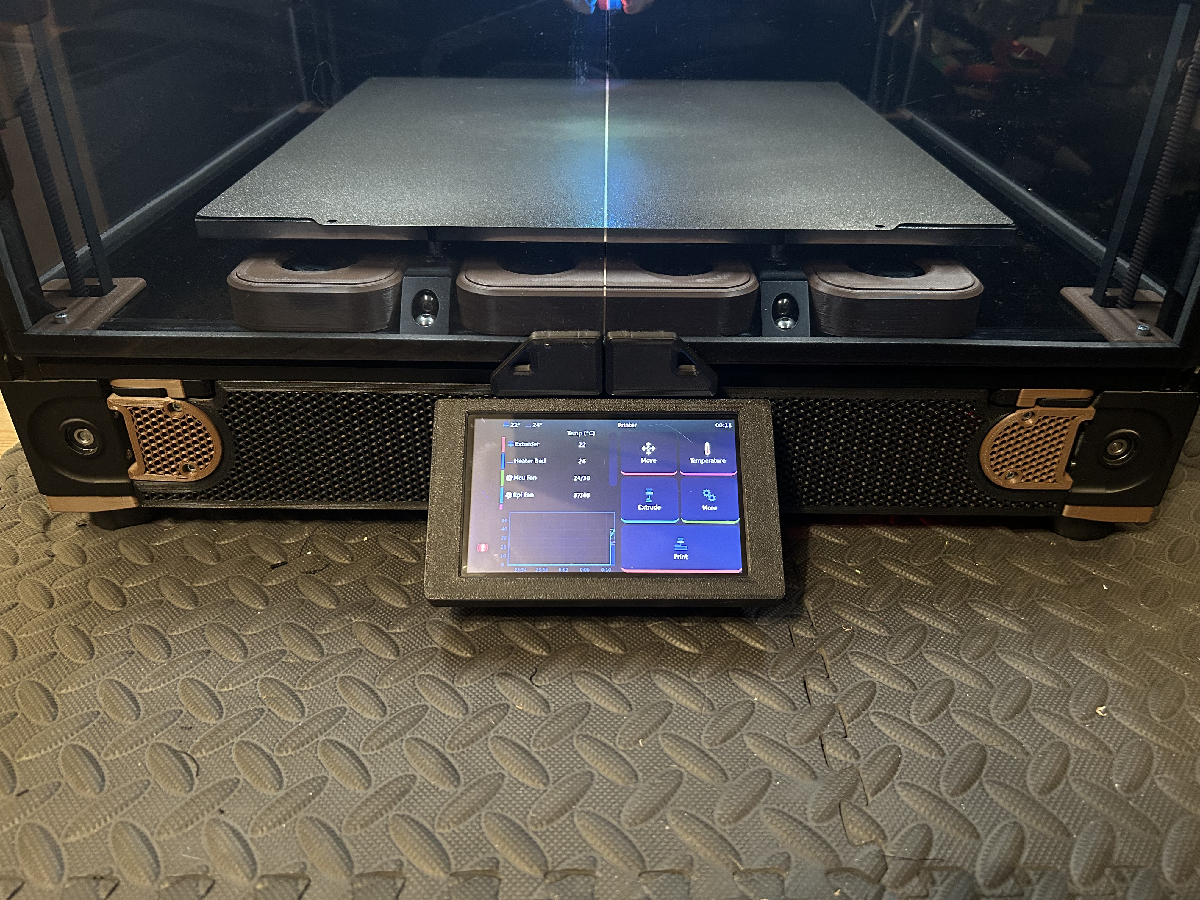 Flat Mesh Skirt - Display Mount