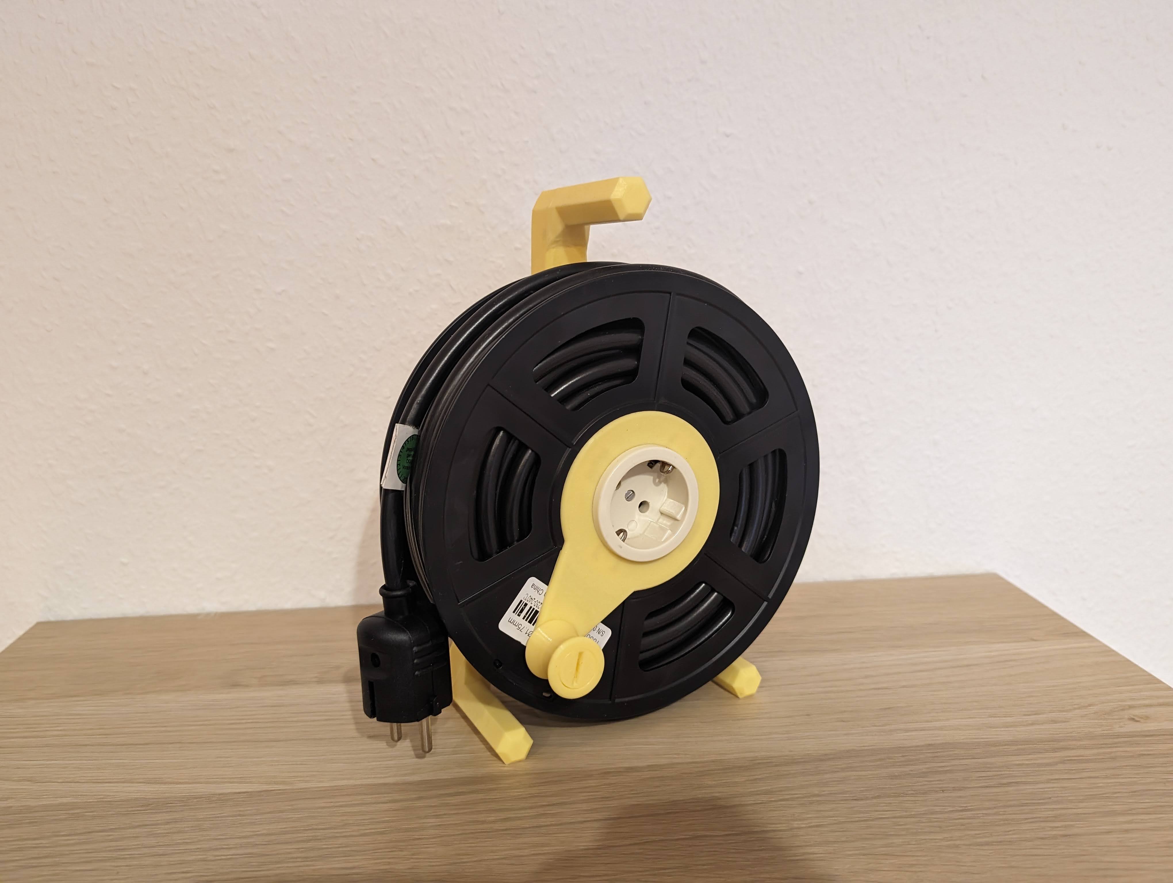 Extension Cord Reel - 50ft (15m) - Ambidextrous by JohnMartin