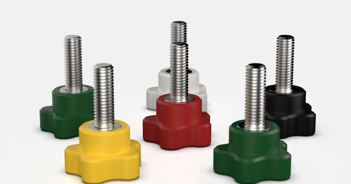 Turn & Tighten: Screw Knob v1 by Martin Králík | Download free STL ...