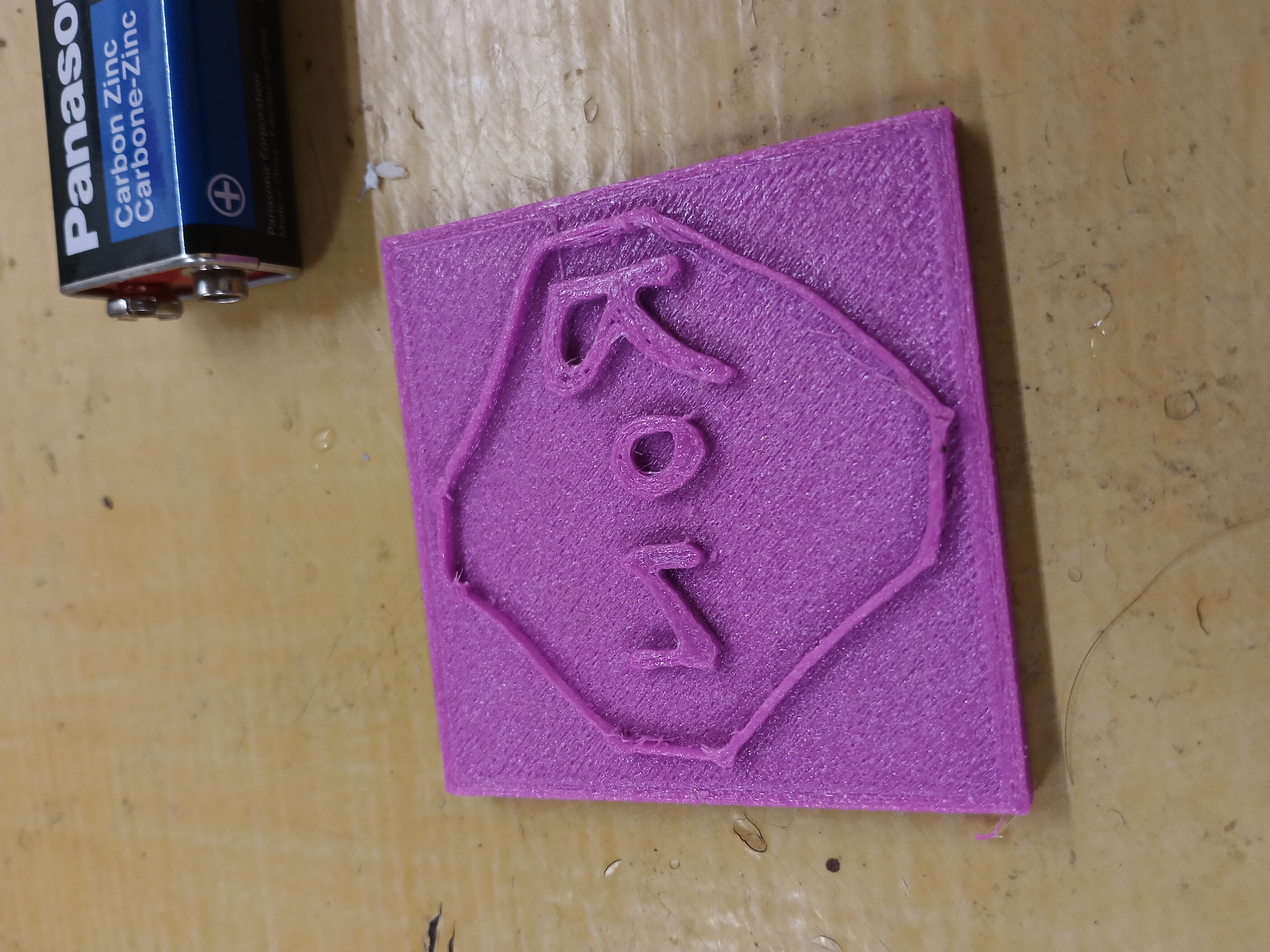 ronStamp.stl + python code you can mod for yourself.