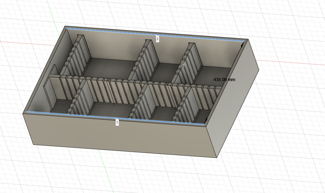 Modular drawer dividers - custom-made organizer