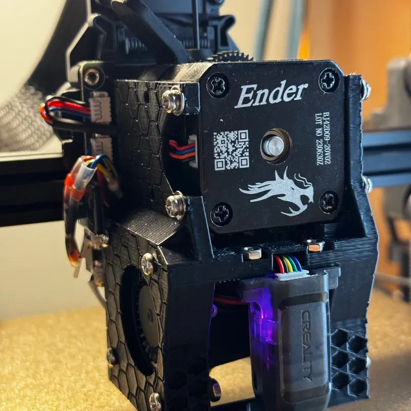 Ender 3 V3 SE Lightweight Fan Shroud by Sand, Download free STL model