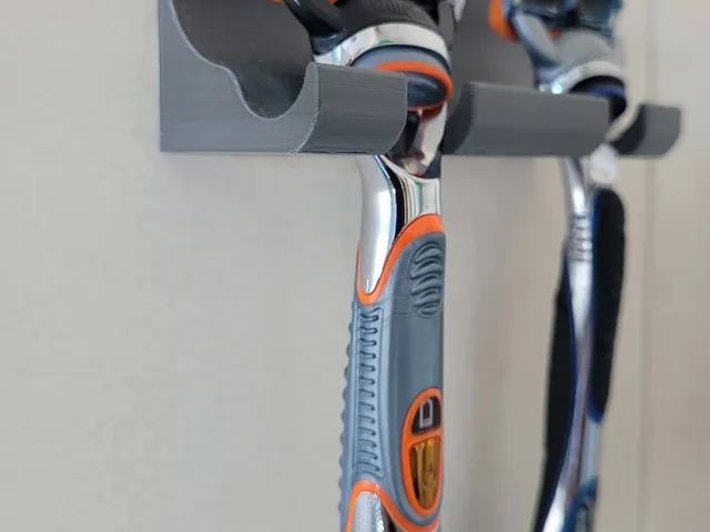 Gillette Fusion razor holder single, double, triple and quad