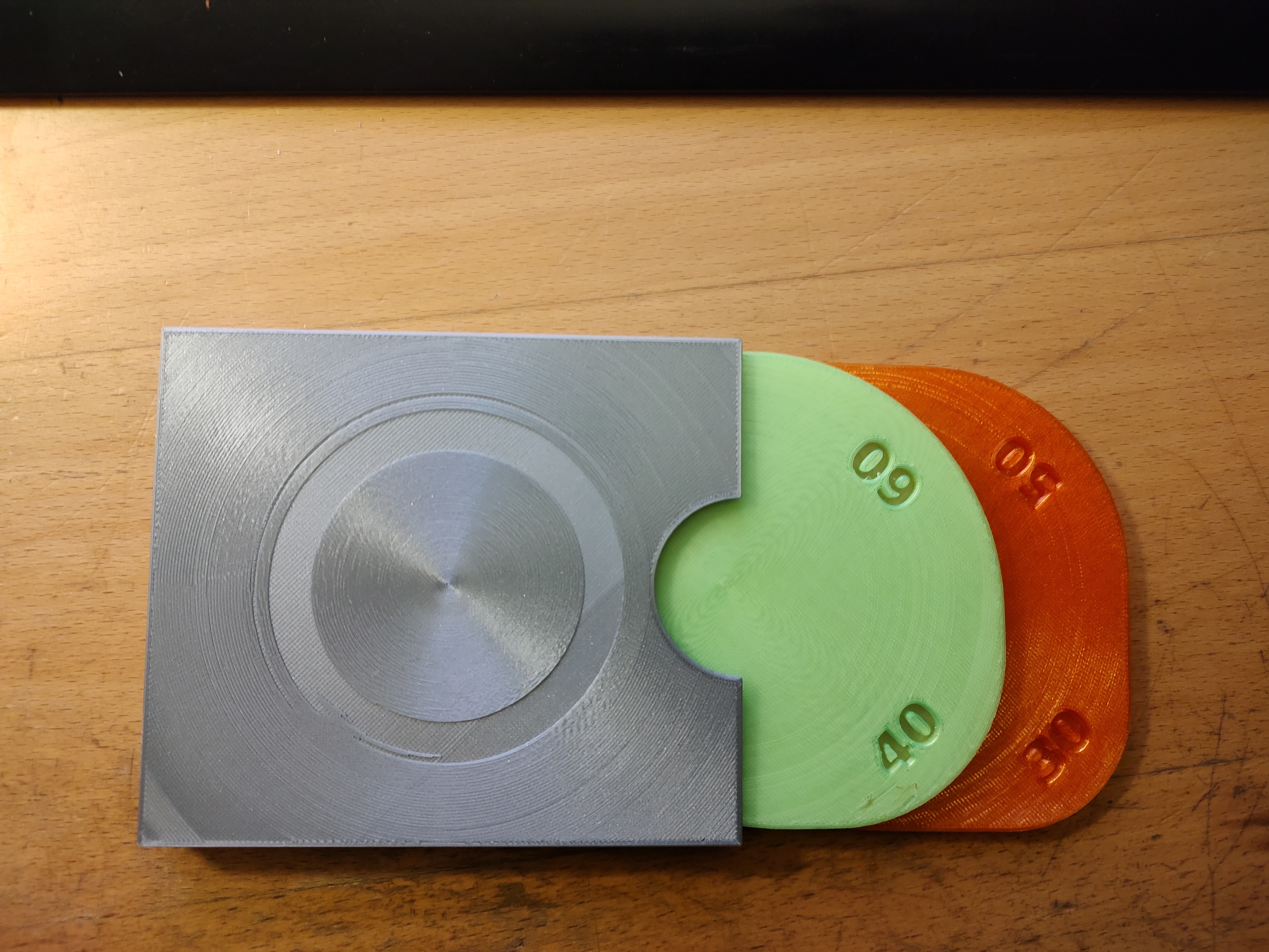 Sewing stencils/radius gauge