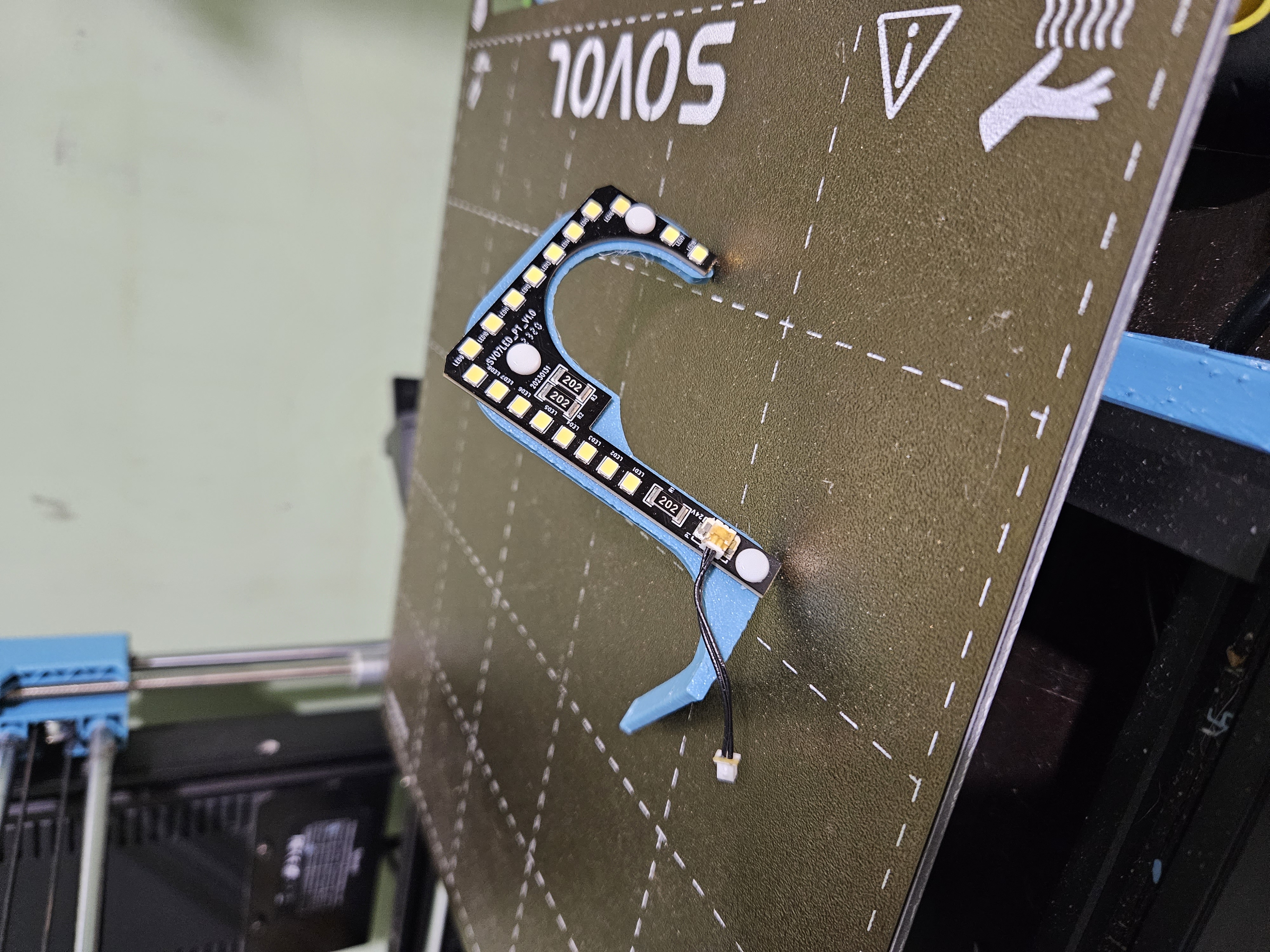 Sovol sv07 led bracket