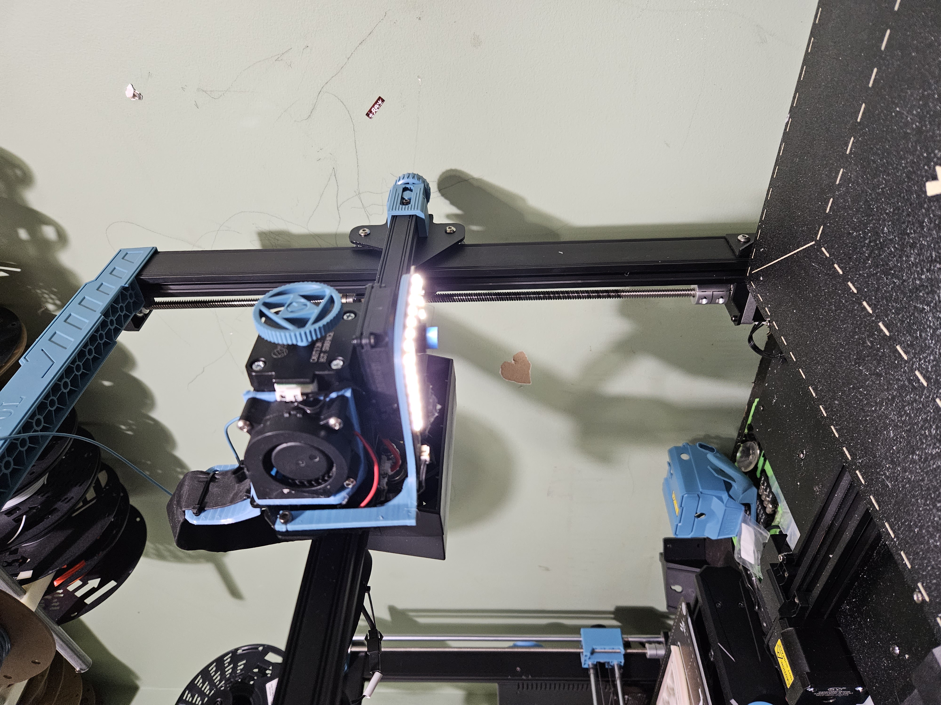 Miniatura 2 do modelo 3D Sovol sv07 led bracket