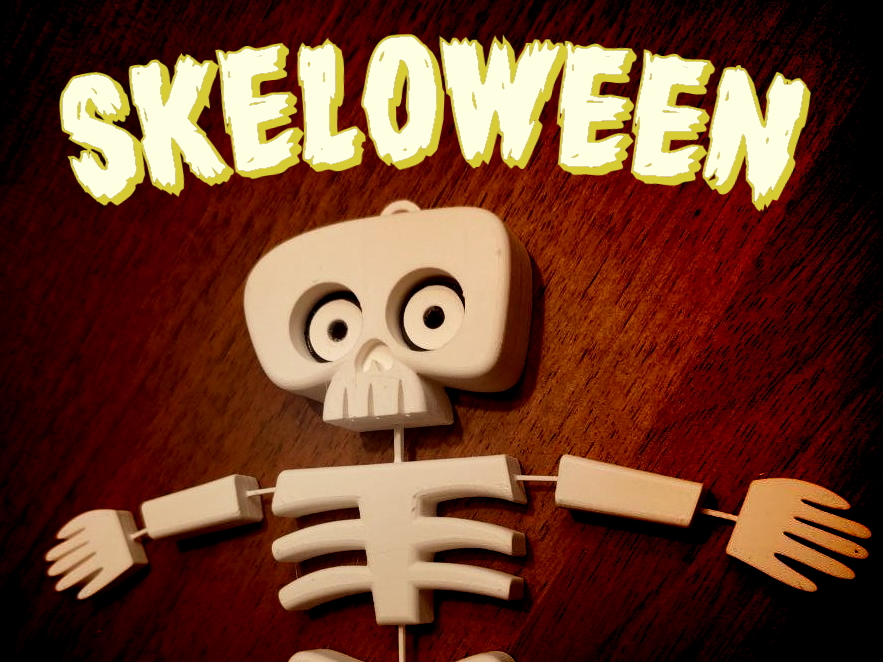 Skeloween - the not so scary skeleton