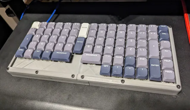 The TypeM Custom Ortholinear Keyboard
