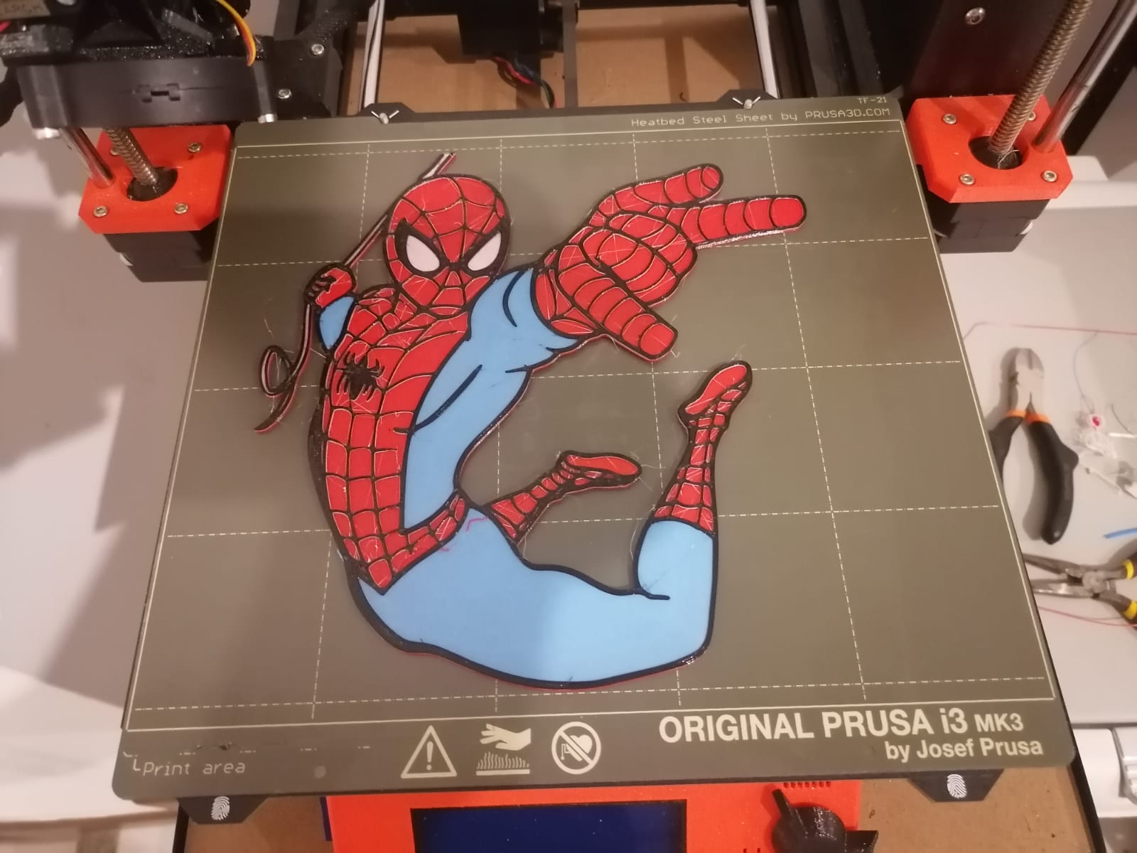 Spider Man for Color Printing - Wall Art