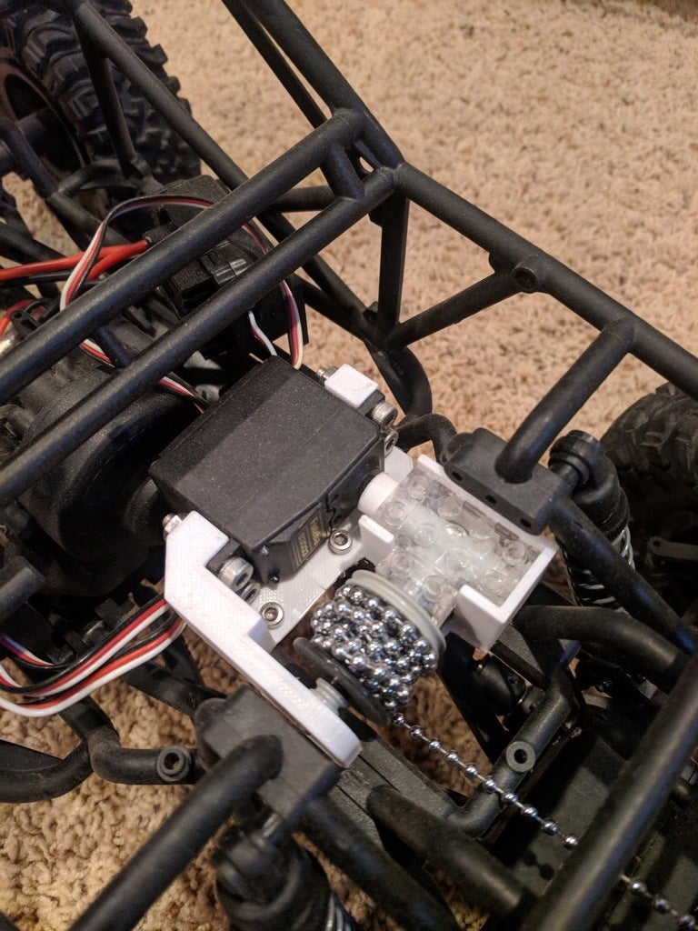 Standard Servo to Lego Axle Converter by Download free