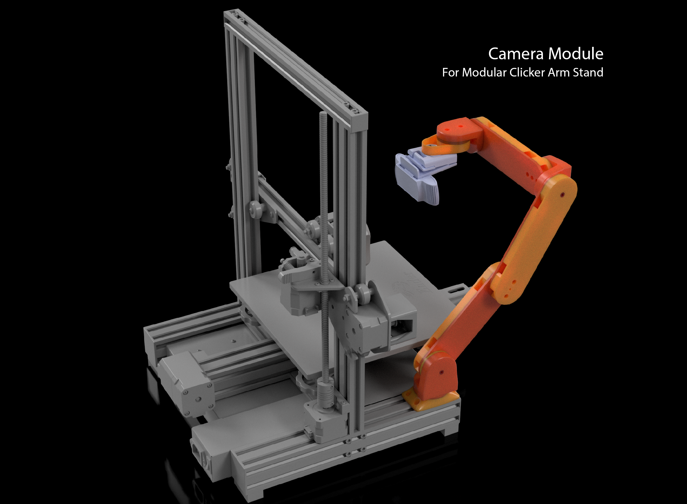Camera Mount for Modular Clicker Arms