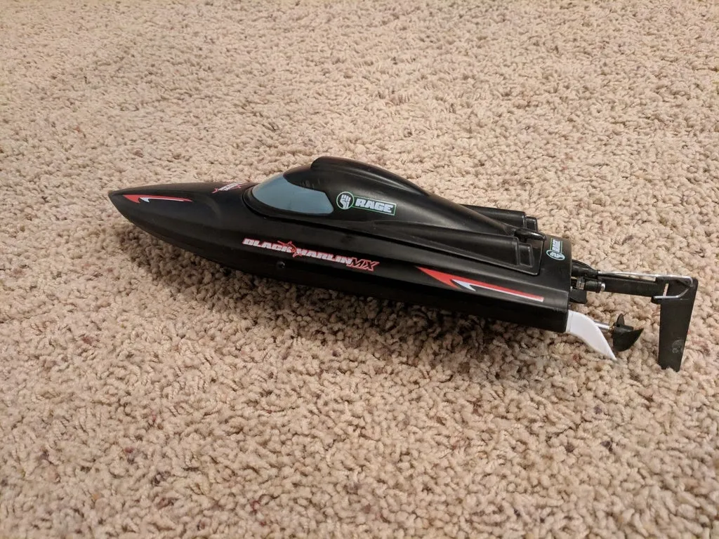 black marlin rc boat