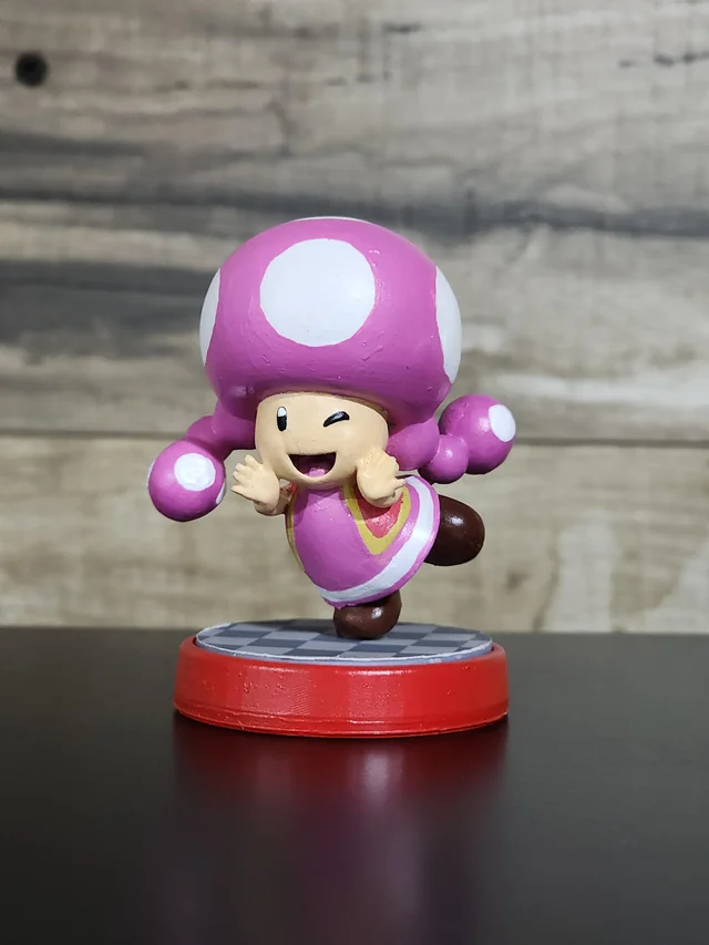 Toadette Amiibo Figure