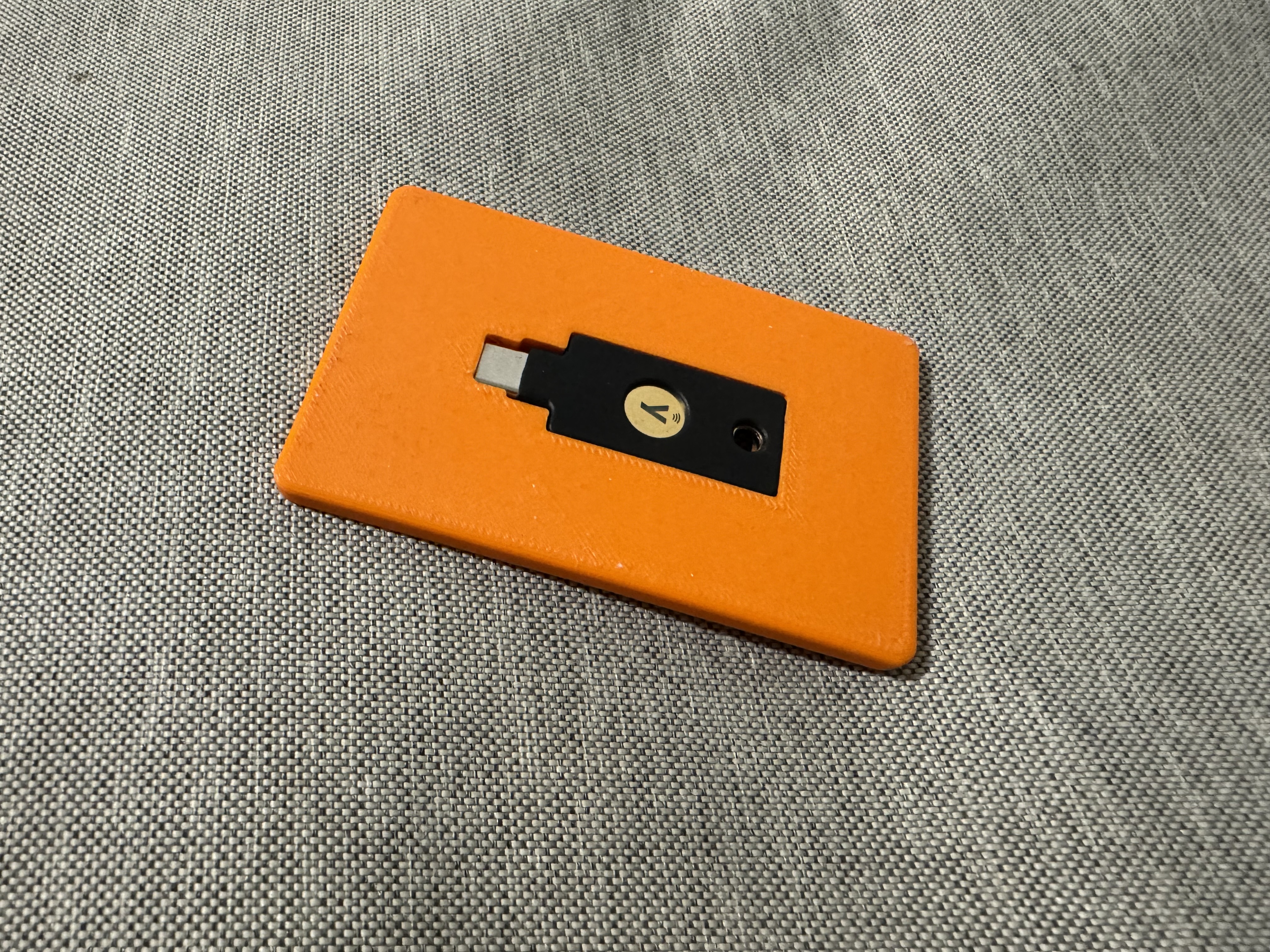 Yubikey 5C NFC Wallet Card
