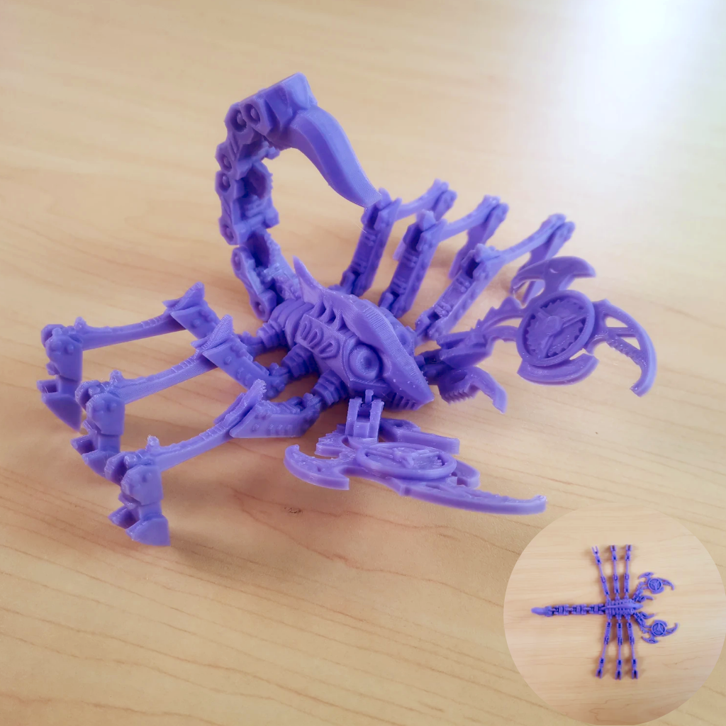 Cyber Scorpion(Print-in-Place)